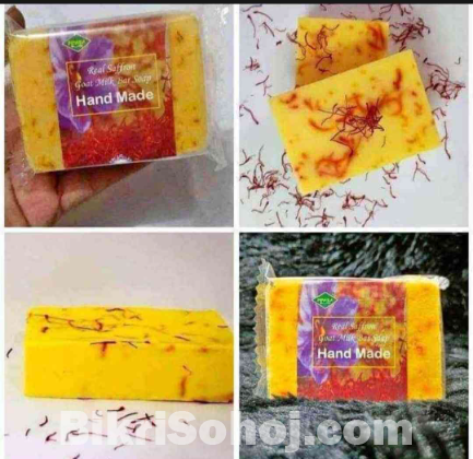 Saffron soap